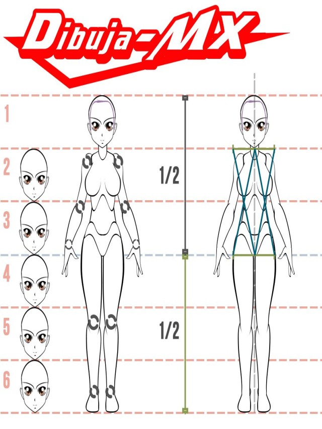 Arriba 97+ Imagen como dibujar cuerpo de mujer anime Alta definición completa, 2k, 4k