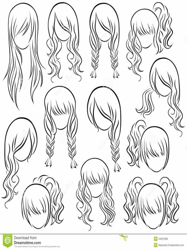 Em geral 99+ Imagen como dibujar el pelo de una mujer Actualizar
