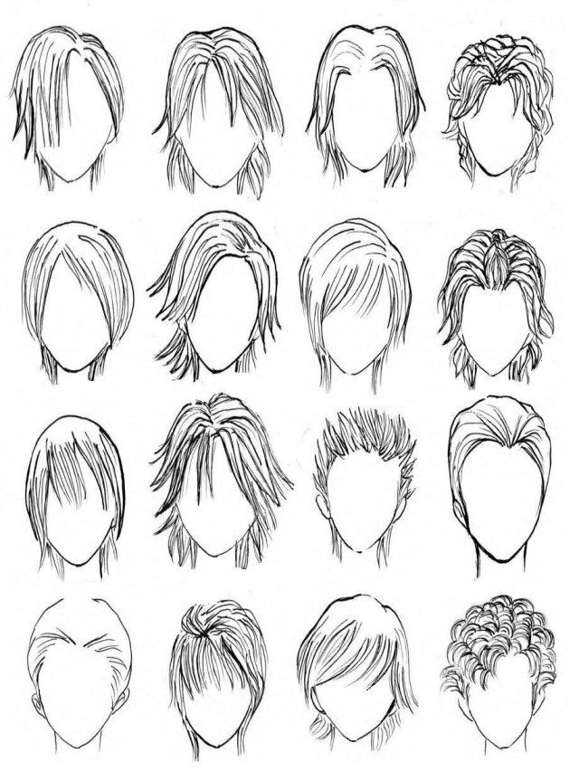Lista 92+ Foto como dibujar cabello chino de hombre El último