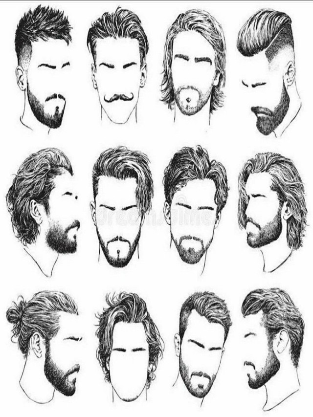 Arriba 96+ Foto como dibujar cabello rizado de hombre Actualizar