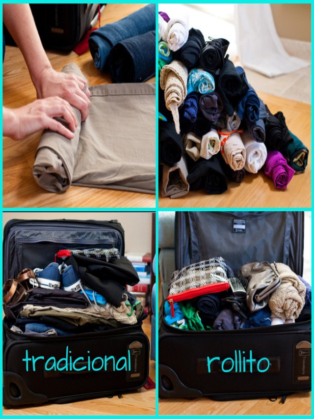 Arriba 99+ Foto cómo doblar ropa para ahorrar espacio en maleta Actualizar