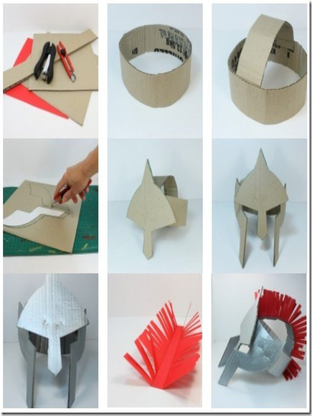 Álbumes 103+ Imagen como hacer un casco romano de cartón fácil Cena hermosa