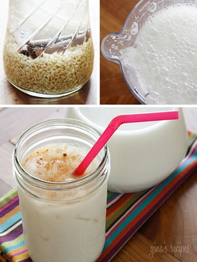 Arriba 104+ Foto como hacer horchata de arroz con leche condensada El último