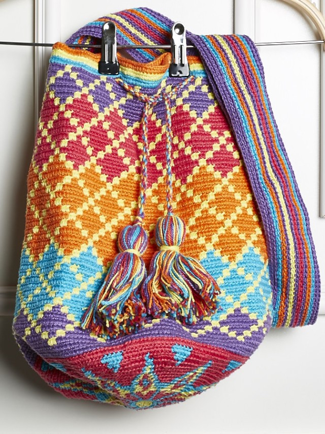 Lista 102+ Foto como hacer mochilas wayuu en crochet paso a paso Mirada tensa
