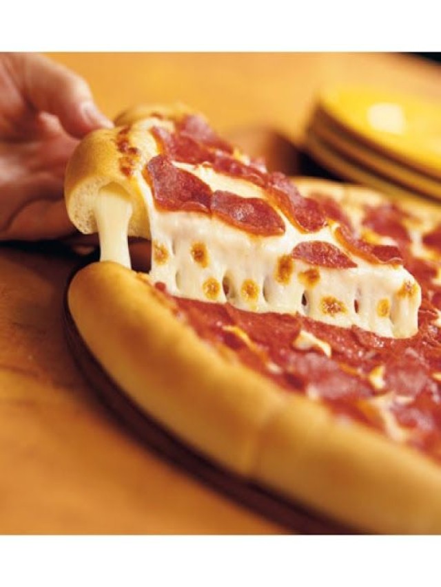 Lista 91+ Foto como hacer pizza sin horno con orilla de queso Lleno