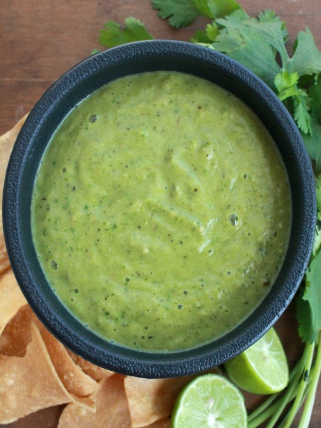 Sintético 105+ Foto como hacer salsa verde para tacos al pastor Lleno