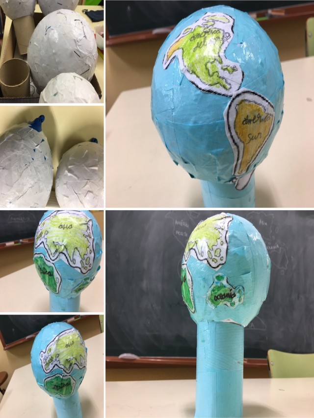 Arriba 100+ Foto como hacer un globo terráqueo para niños de primaria Lleno
