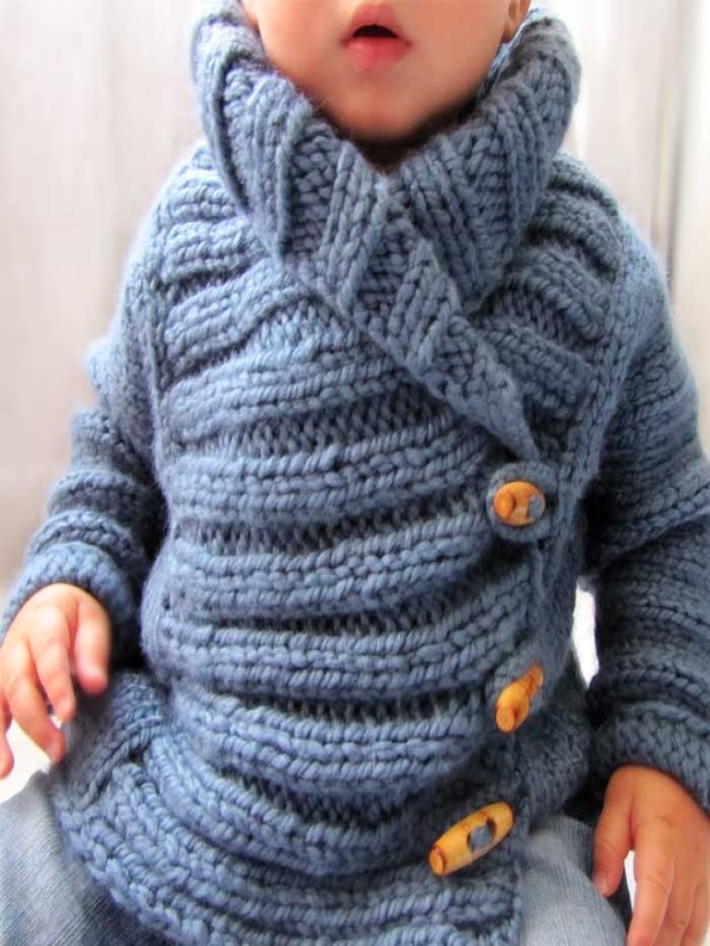 Lista 103+ Foto como hacer un jersey de bebe con dos agujas Cena hermosa
