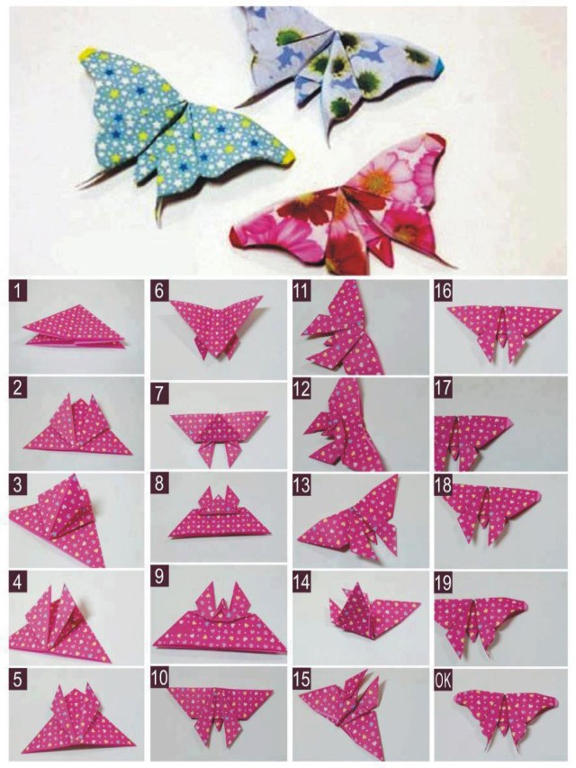 Arriba 97+ Foto como hacer un origami de mariposa Mirada tensa