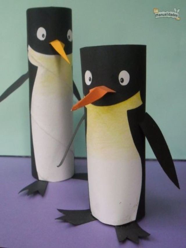 Sintético 94+ Foto como hacer un pinguino de carton Alta definición completa, 2k, 4k