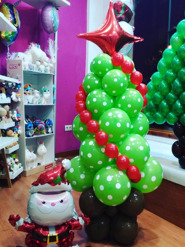 Lista 96+ Foto como hacer un pino de navidad con globos Cena hermosa