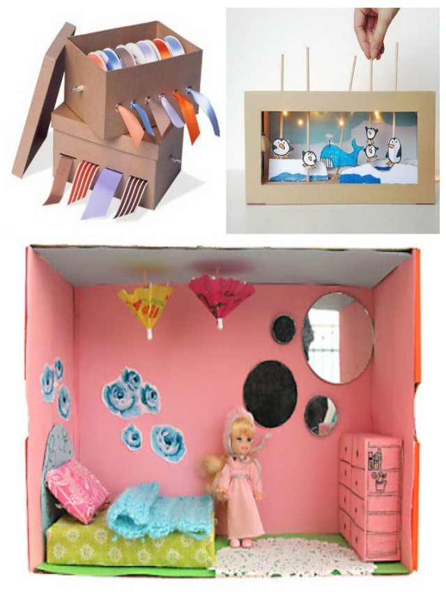 Álbumes 97+ Foto como hacer una casa de carton con una caja de zapatos Cena hermosa