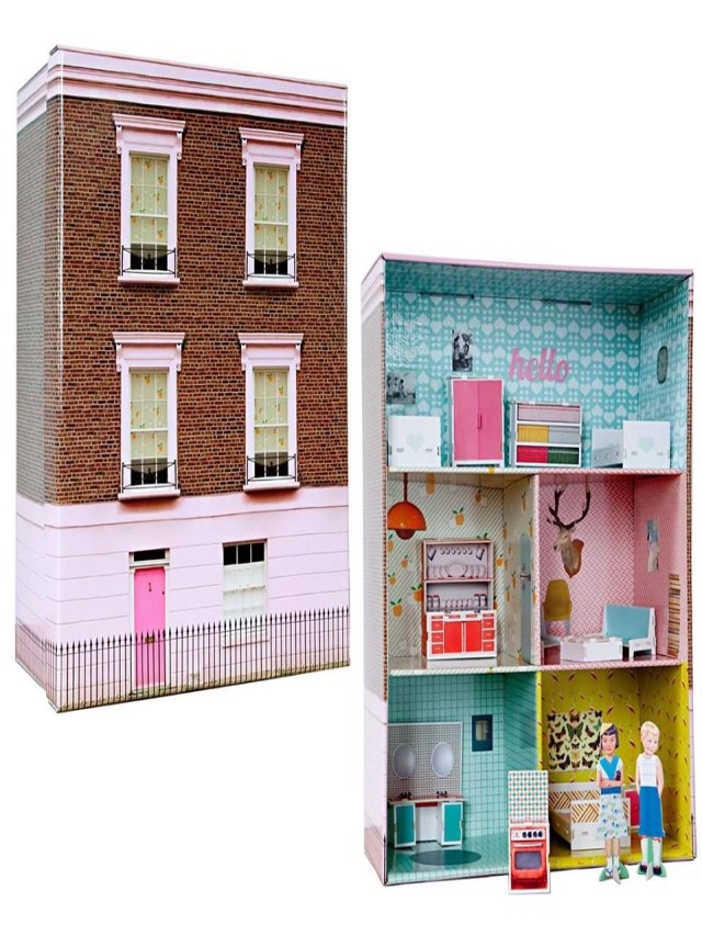 Arriba 101+ Foto como hacer una casa de muñecas con caja de zapatos Cena hermosa