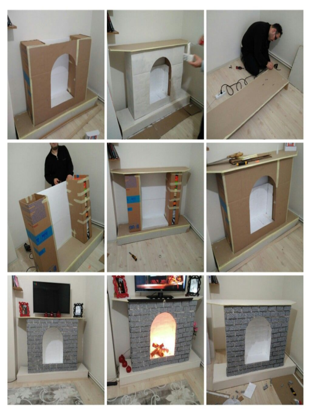 Arriba 95+ Foto como hacer una chimenea con cajas de huevo Actualizar