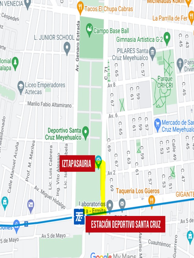 Lista 102+ Imagen como llegar al deportivo santa cruz meyehualco en metro Mirada tensa