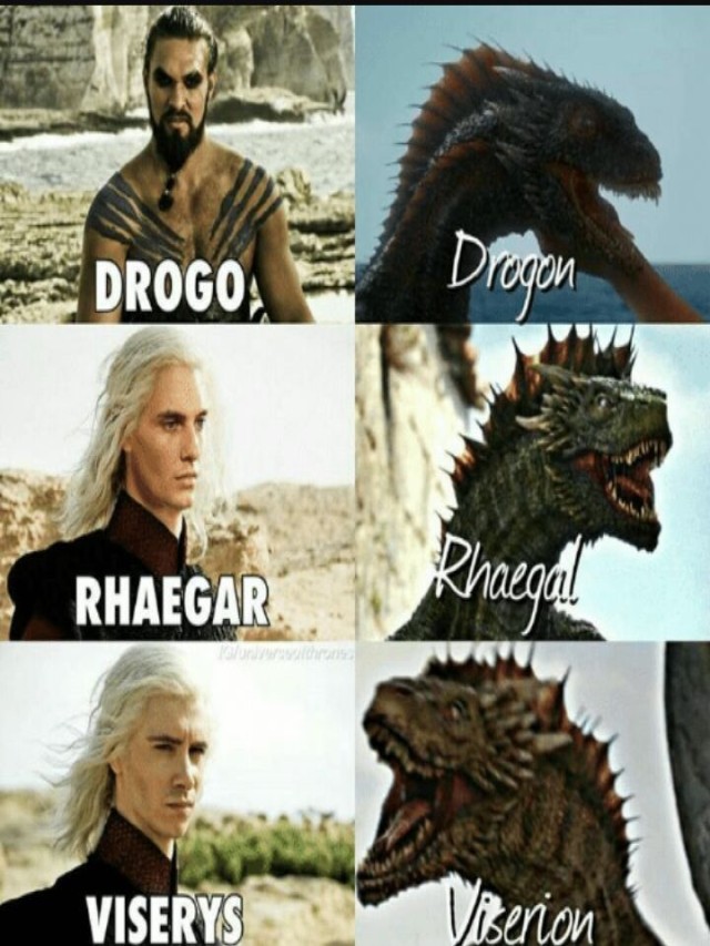 Lista 105+ Foto ¿cómo se llaman los dragones de daenerys? Lleno