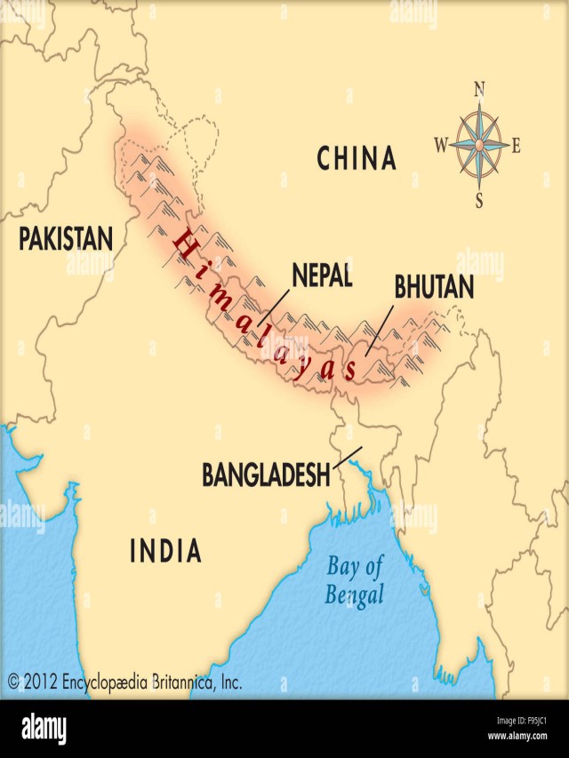 Sintético 98+ Foto cordillera del himalaya ubicacion en mapa Lleno