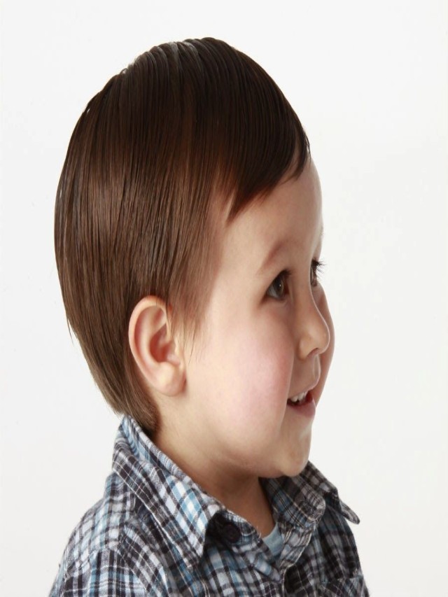 Lista 97+ Imagen corte de pelo para niños con pelo liso Mirada tensa