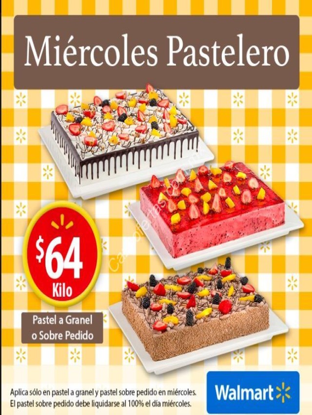 Álbumes 94+ Imagen cuanto cuesta el kilo de pastel en walmart Cena hermosa
