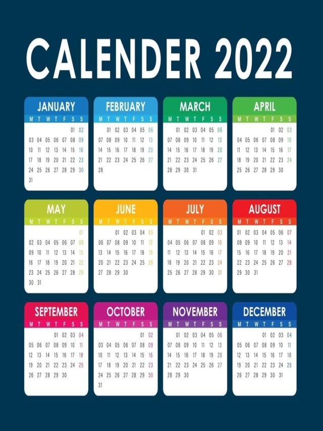 Arriba 103+ Foto cuántos días tiene el calendario 2022 El último