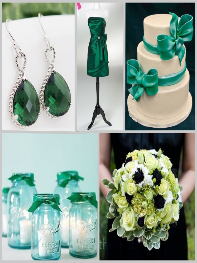 Álbumes 91+ Foto decoracion de boda en color verde esmeralda Alta definición completa, 2k, 4k