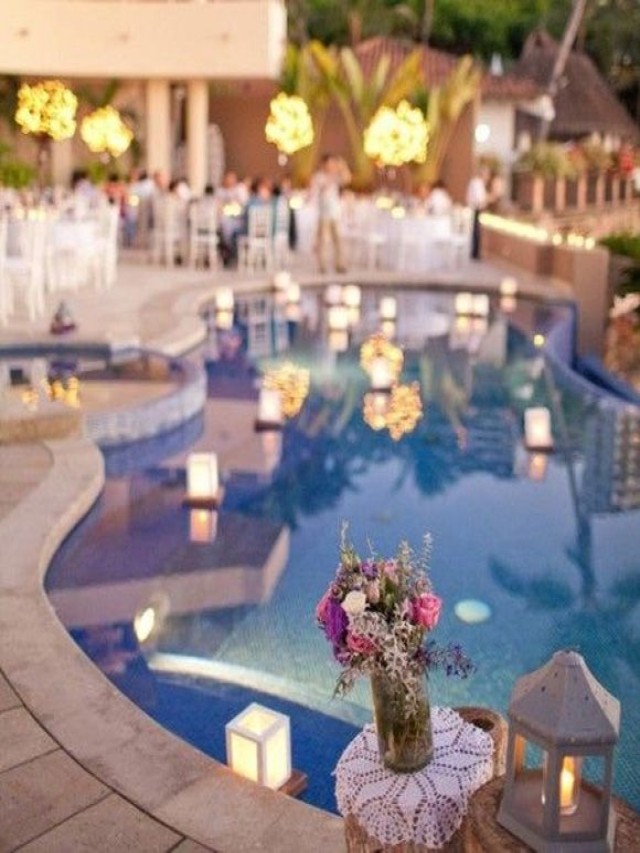 Lista 99+ Foto decoraciones sencillas de piscinas para bodas Lleno