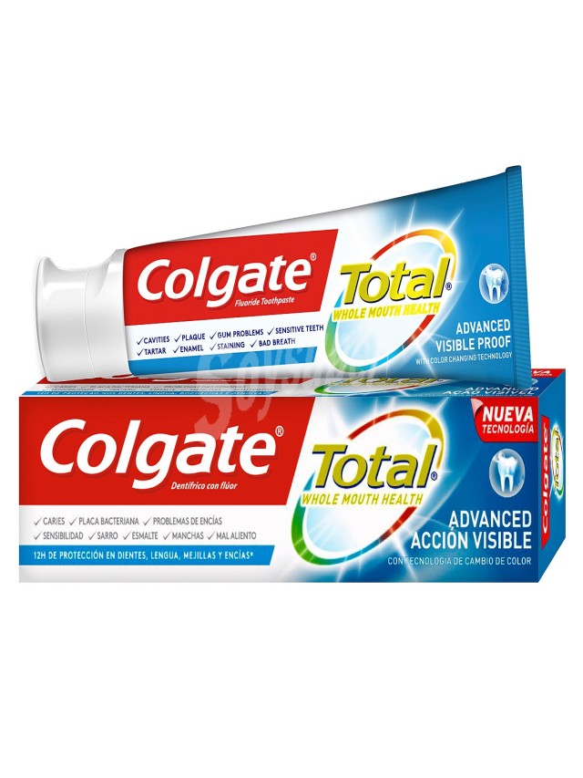 Lista 91+ Foto dentifrico pasta accion total, colgate, tubo 75 ml Alta definición completa, 2k, 4k