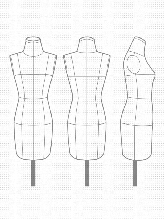 Arriba 100+ Imagen dibujo de maniqui para diseñar ropa Alta definición completa, 2k, 4k