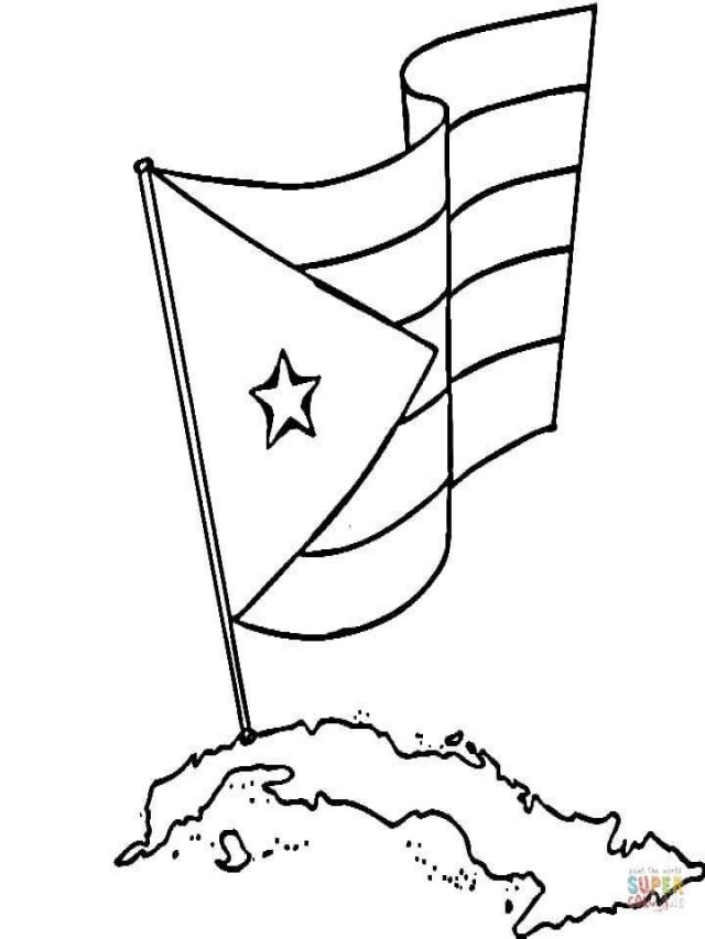 Álbumes 99+ Imagen dibujo de bandera de puerto rico para colorear Alta definición completa, 2k, 4k