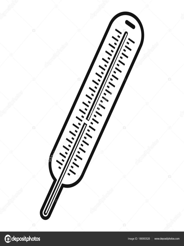 Sintético 91+ Foto dibujo de un termómetro de mercurio El último
