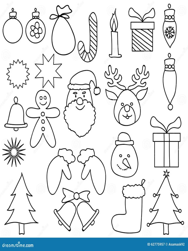 Lista 100+ Imagen dibujos de navidad en blanco y negro Actualizar