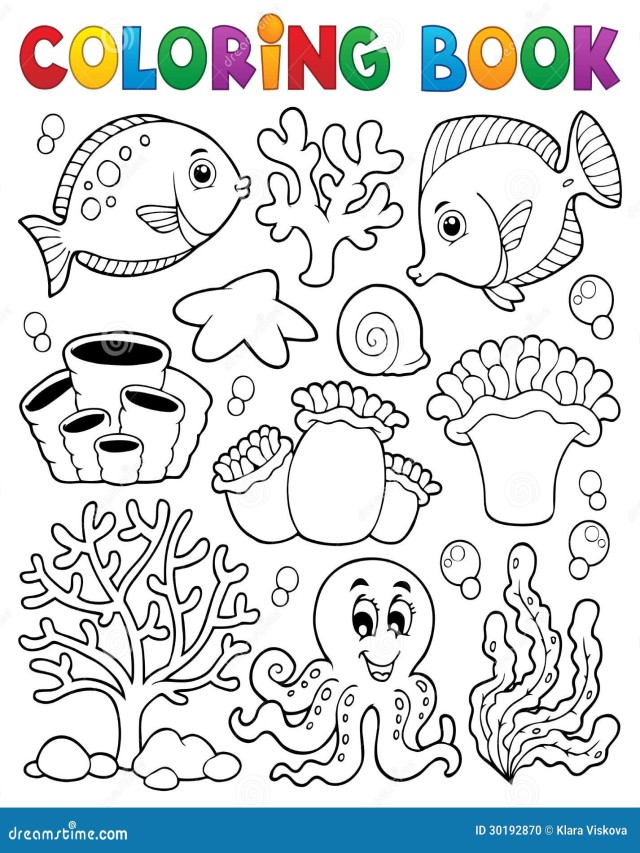Lista 91+ Imagen dibujos de arrecifes de coral para colorear Lleno