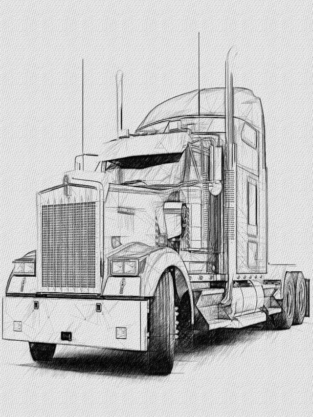 Lista 93+ Imagen dibujos de tractores con remolque para imprimir El último