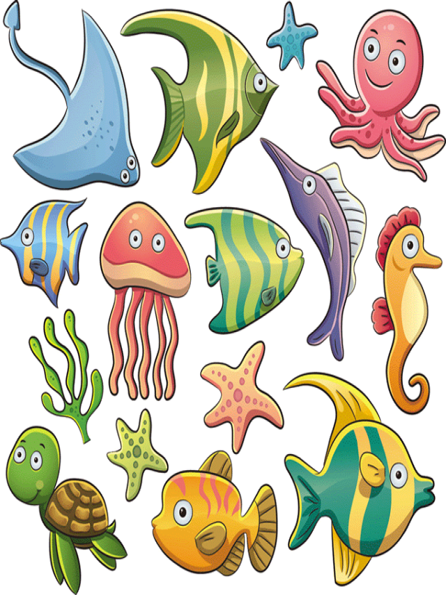 Lista 96+ Imagen dibujos de peces infantiles para imprimir Actualizar