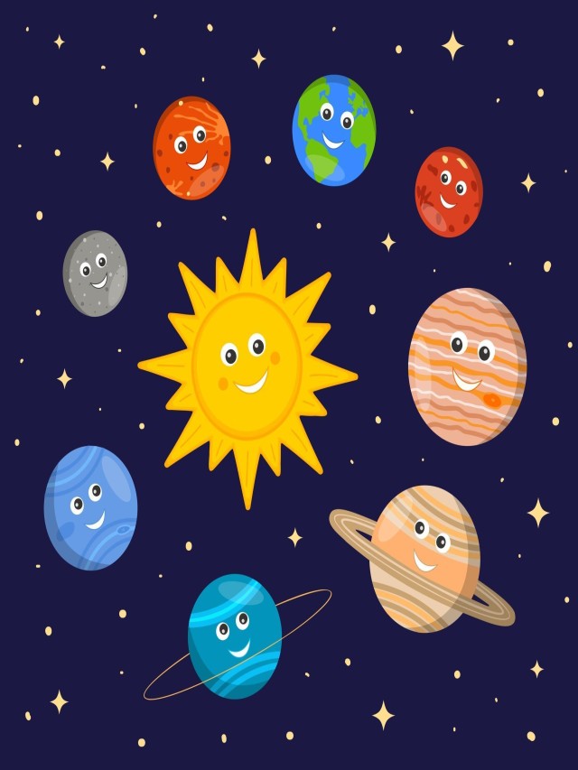 Sintético 104+ Foto dibujos del sistema solar para niños El último