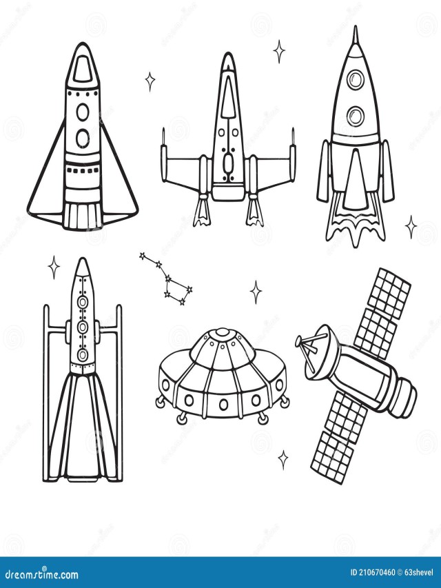Arriba 95+ Foto dibujos para colorear de naves espaciales Mirada tensa