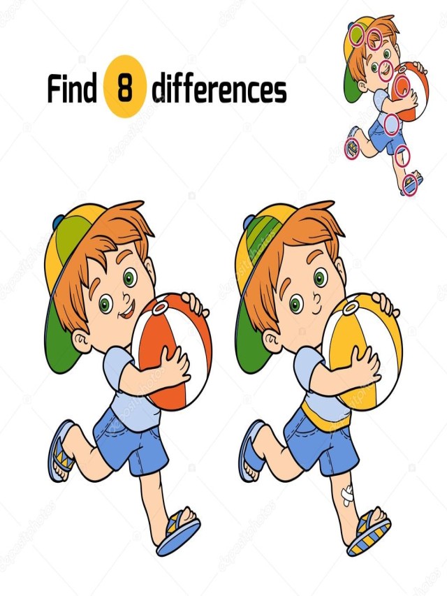 Lista 103+ Foto dibujos para encontrar diferencias para niños Actualizar