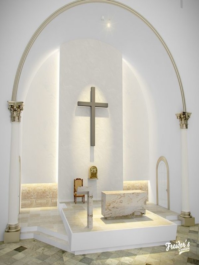 Sintético 92+ Foto diseños de altares para iglesias catolicas Actualizar
