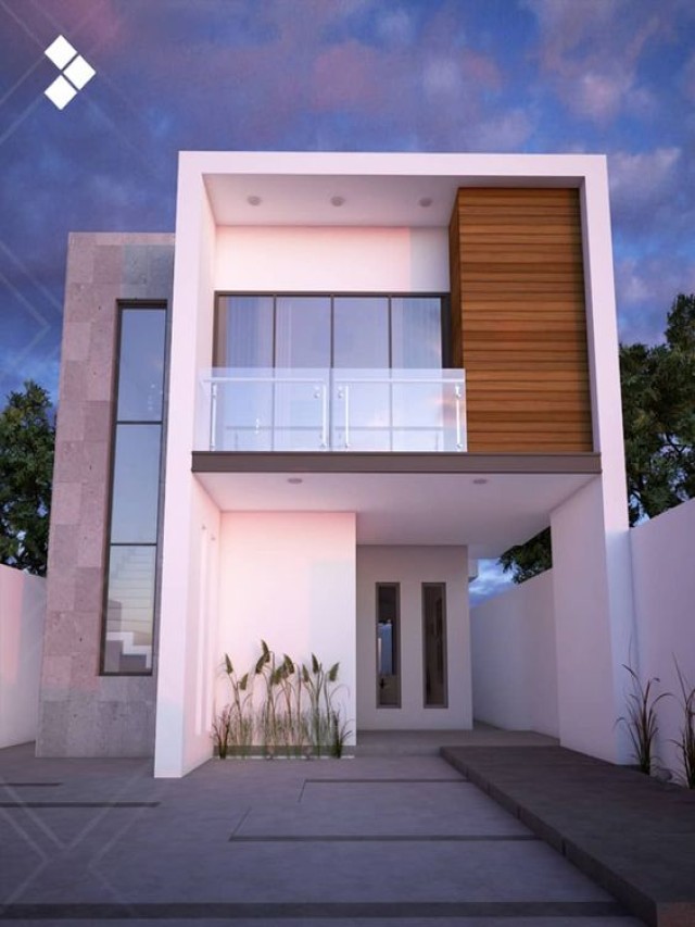Lista 92+ Foto diseños de casas de dos pisos con balcon Lleno