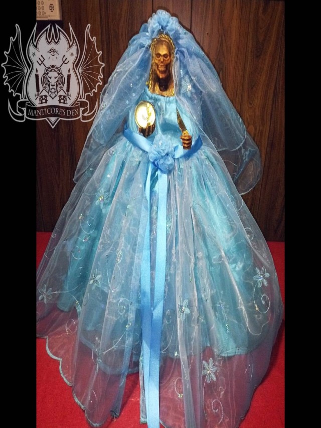 Lista 96+ Foto diseños de vestidos para la santa muerte Mirada tensa