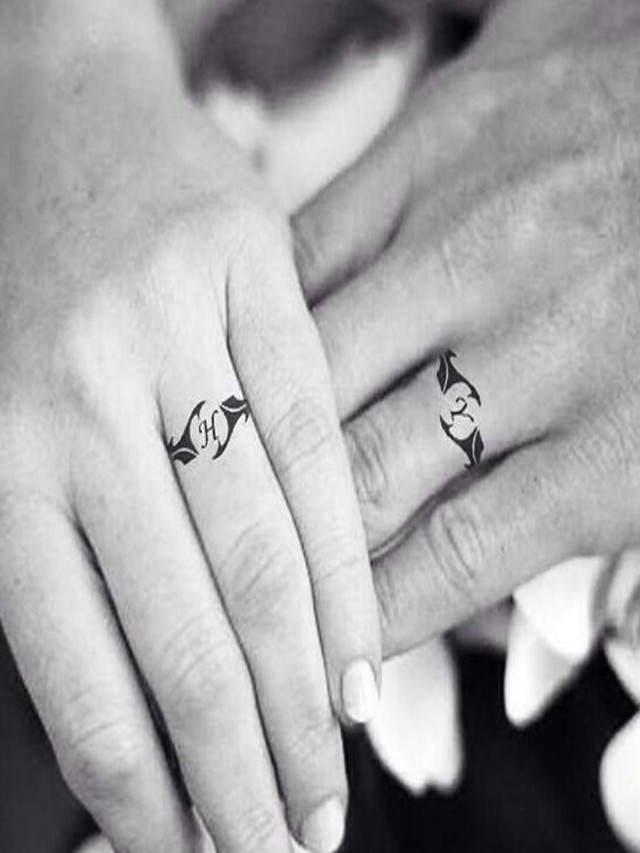 Lista 90+ Foto diseños matrimonio tattoo de anillos de boda Lleno