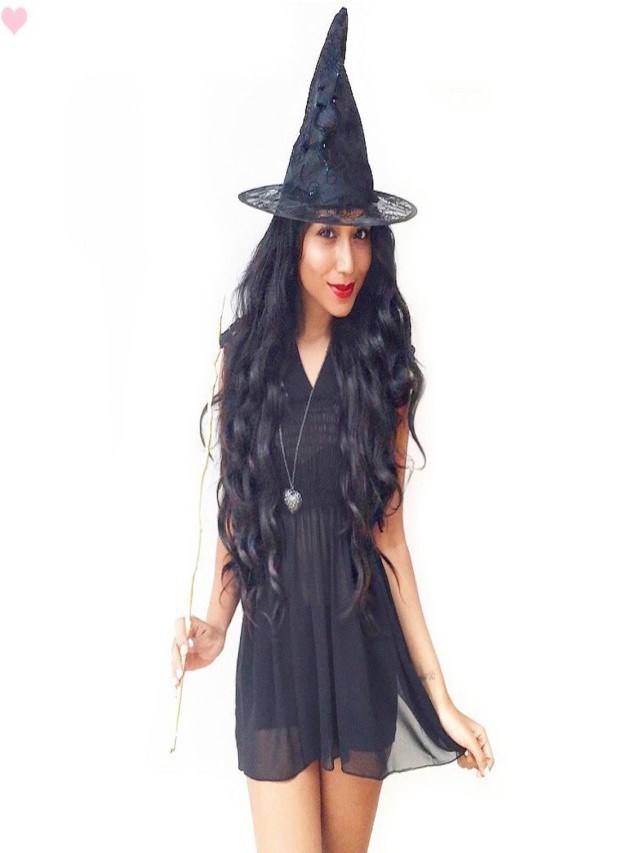 Arriba 105+ Foto disfraces de halloween para mujer con vestido negro Actualizar