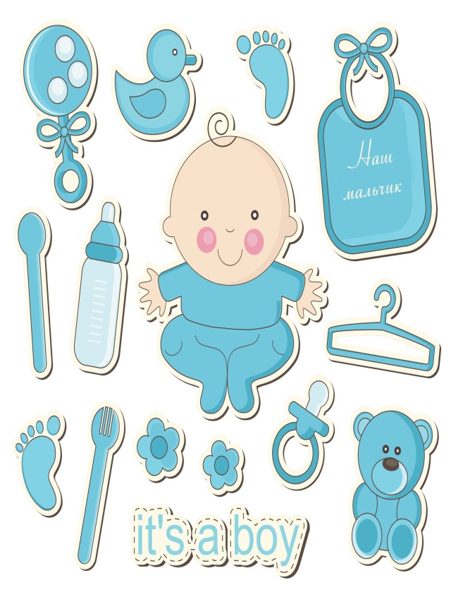 Lista 94+ Foto distintivos para baby shower de niño para imprimir El último