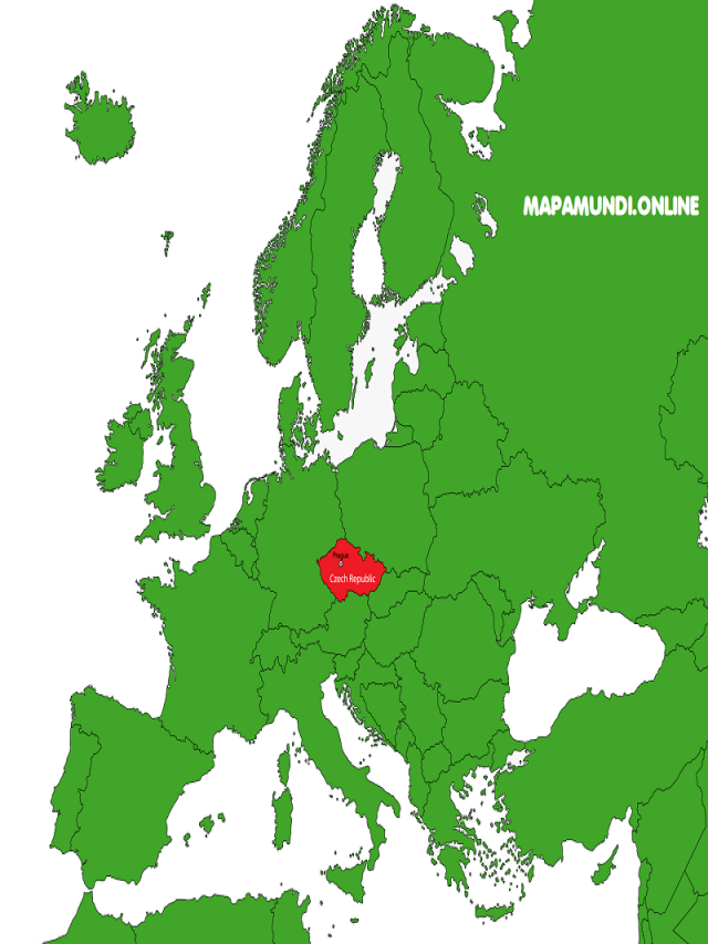 Lista 96+ Foto donde esta republica checa en el mapa de europa Cena hermosa