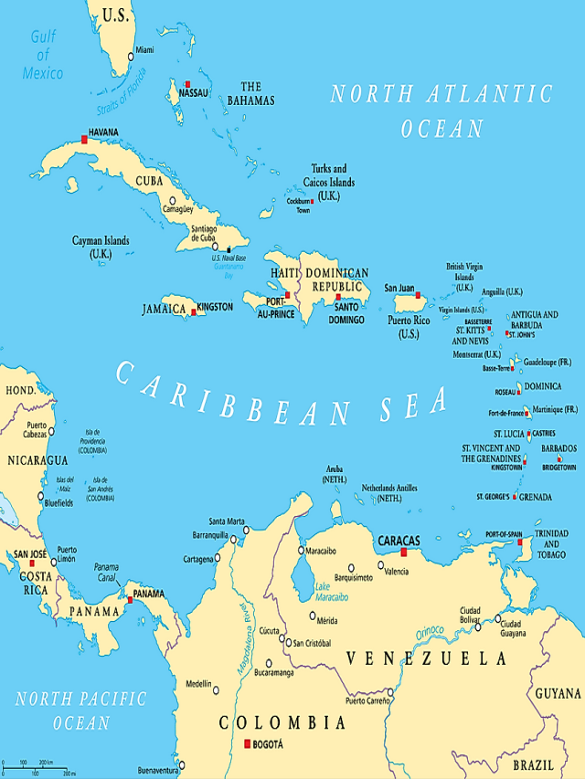 Sintético 98+ Foto dónde se encuentra el mar caribe Cena hermosa