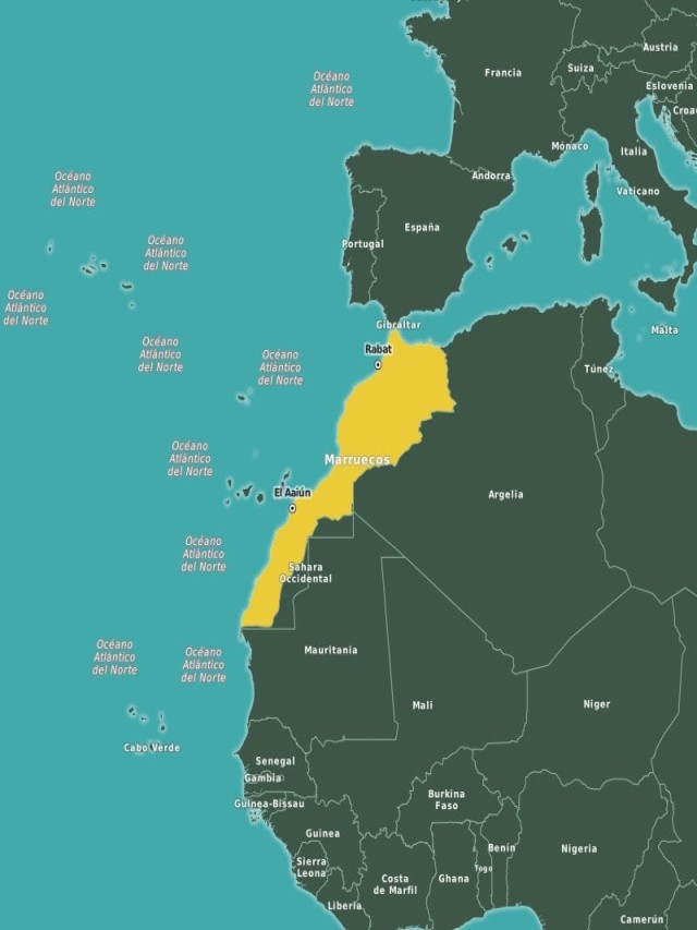 Arriba 103+ Foto dónde se encuentra marruecos en el mapa Mirada tensa
