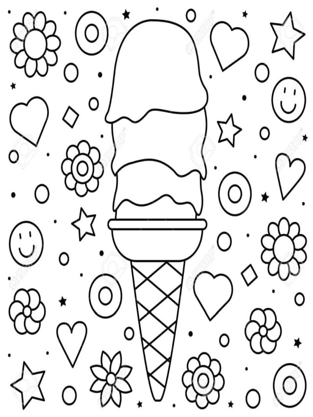 Lista 102+ Imagen draw and colour your dream ice cream Actualizar