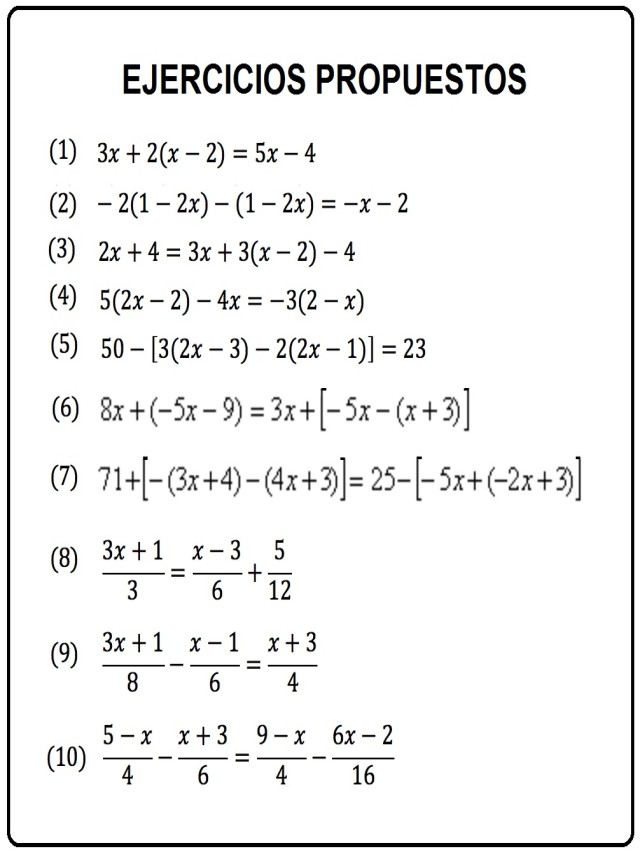 Lista 97+ Foto ejercicios de matemáticas 1 eso para imprimir con soluciones El último