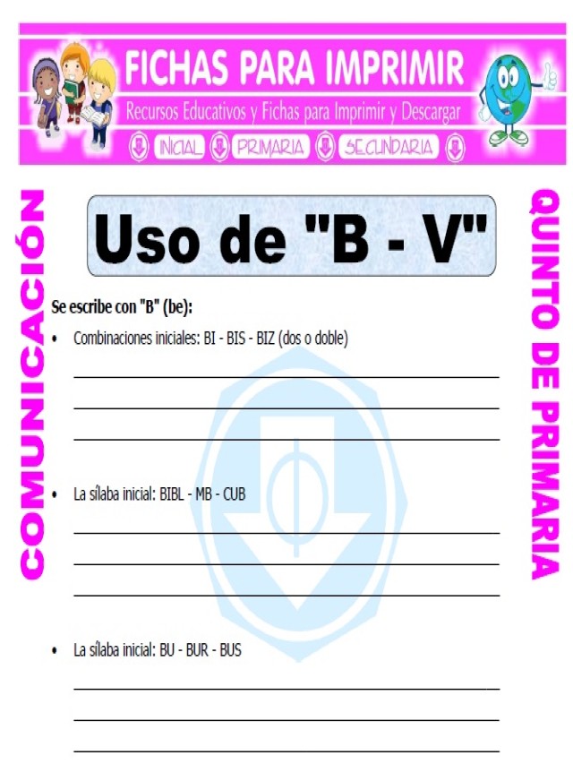 Lista 102+ Foto ejercicios de ortografía para quinto de primaria pdf Lleno