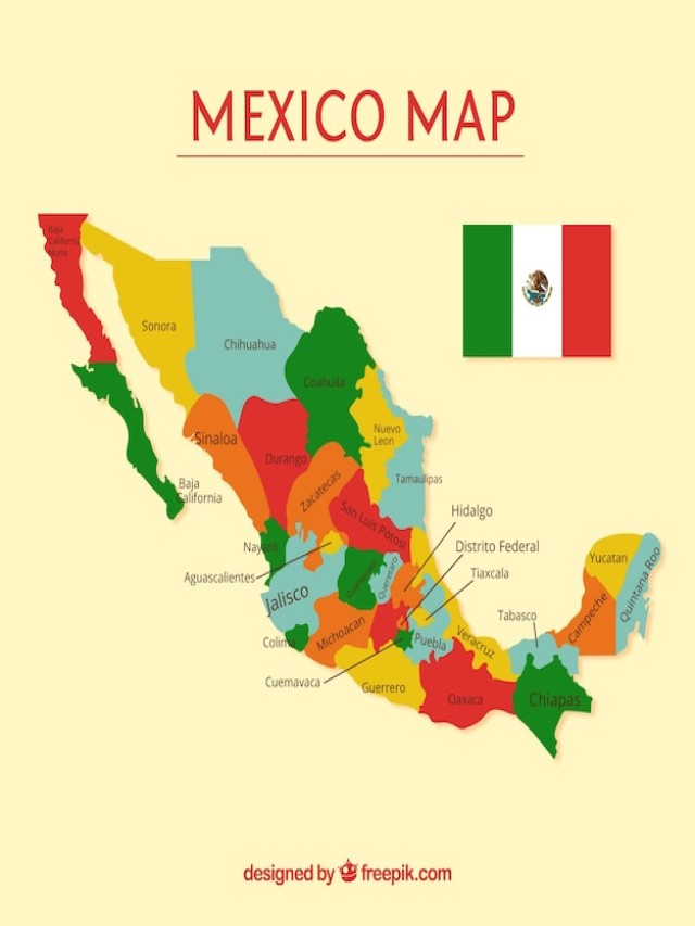 Arriba 95+ Foto elementos de un mapa de la republica mexicana Mirada tensa